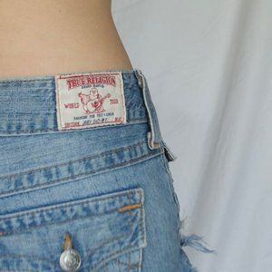 Vintage TRUE RELIGION Daisy Shorts